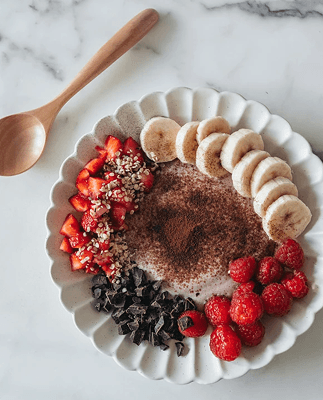 Vegan Mocha Yogurt Bowl